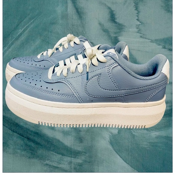 Nike Shoes - Nike Court Vision Alta / Ashen Slate Blue